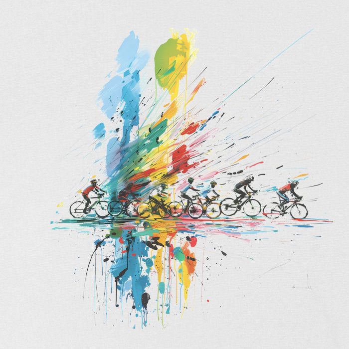 T-Shirt Cyclist - obrazek 2