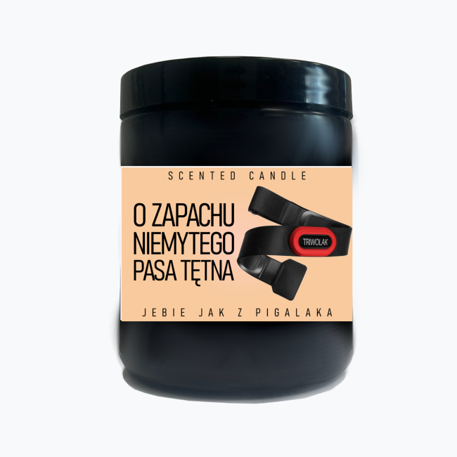 Świeca Sojowa - Niemyty Pas Tętna